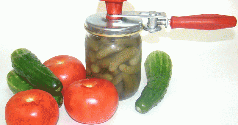 Консервирование овощей, фруктов самостоятельно на дому